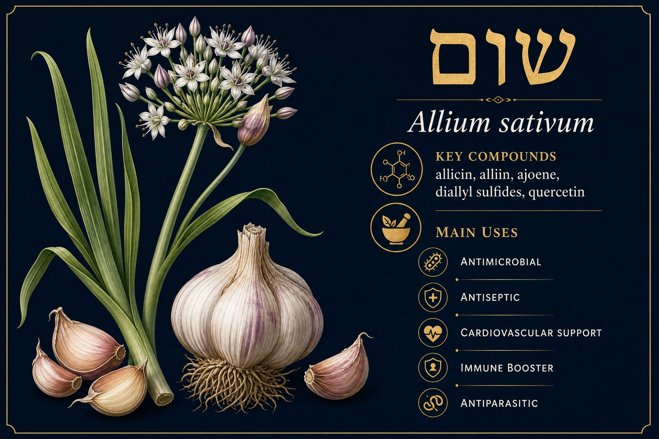 שום
